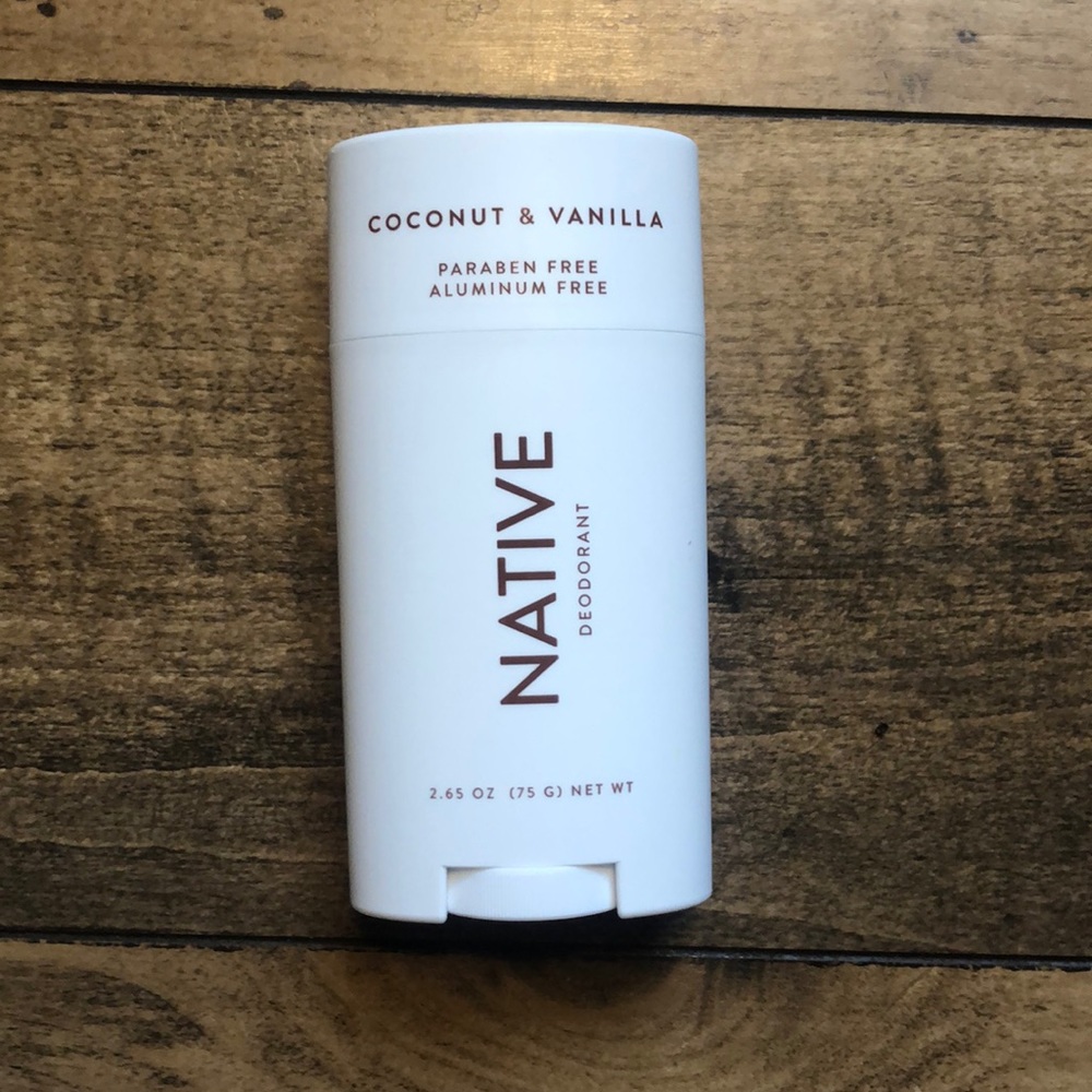 NATIVE Deodorant Coconut & Vanilla scent 2.65 oz / 75G